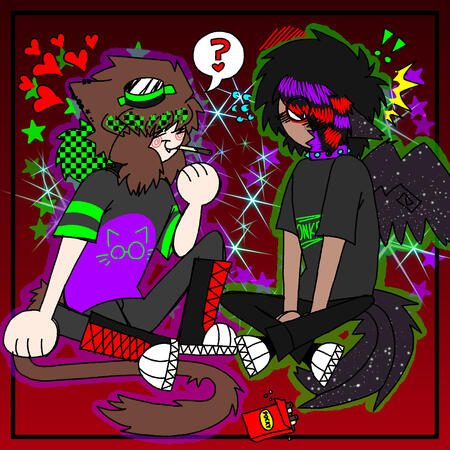 harlow @ me ; gabriel @ me