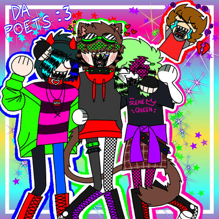 bunny @ star-gutz ; harlow @ me ; cloud @ claood ; red @ redinkstudios